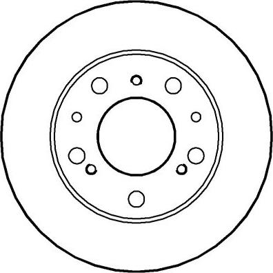 National NBD181 - Гальмівний диск autocars.com.ua