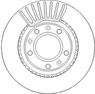 National NBD1871 - Гальмівний диск autocars.com.ua