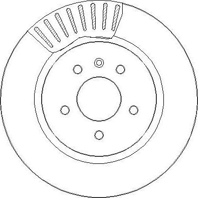 National NBD1875 - Гальмівний диск autocars.com.ua