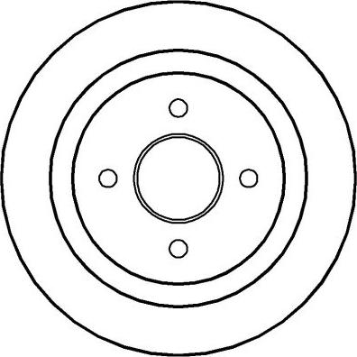 Brake Engineering DI955127 - Гальмівний диск autocars.com.ua