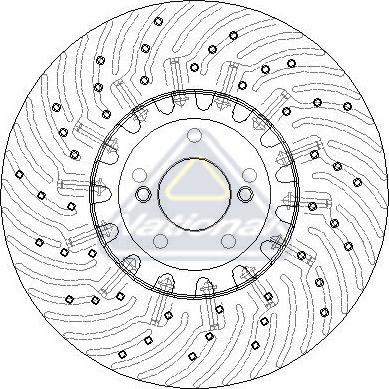 National NBD2253 - Гальмівний диск autocars.com.ua