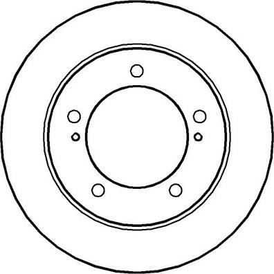 Spidan 81222 - Гальмівний диск autocars.com.ua