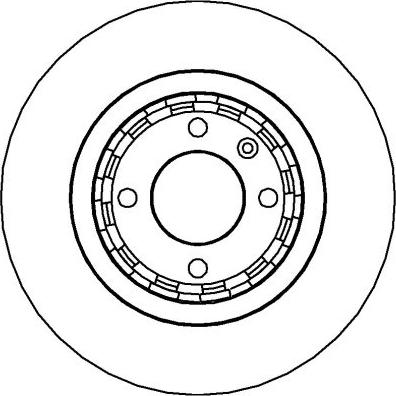 NATIONAL NBD277 - Гальмівний диск autocars.com.ua