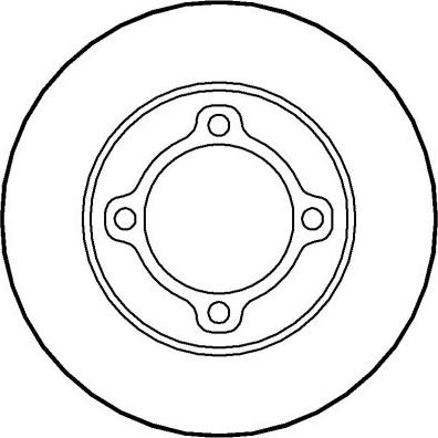 Triscan S898 - Гальмівний диск autocars.com.ua