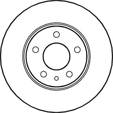 National NBD338 - Гальмівний диск autocars.com.ua