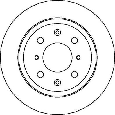 National NBD377 - Гальмівний диск autocars.com.ua