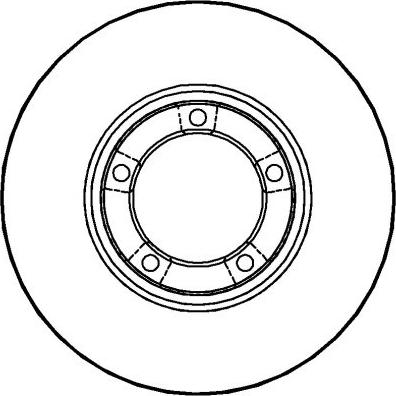 BENDIX 561390J - Тормозной диск avtokuzovplus.com.ua