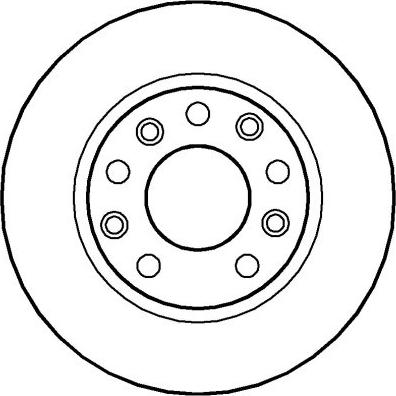 National NBD483 - Гальмівний диск autocars.com.ua