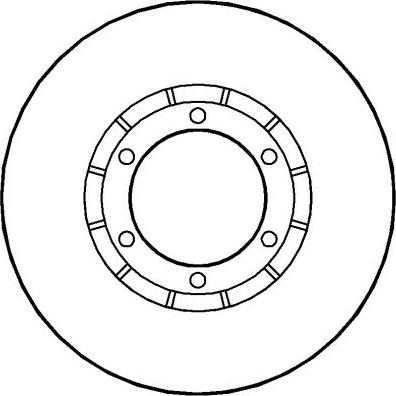 Quinton Hazell BDC5074 - Тормозной диск avtokuzovplus.com.ua