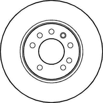 National NBD499 - Гальмівний диск autocars.com.ua