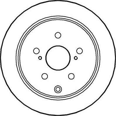 NK 204546 - Гальмівний диск autocars.com.ua