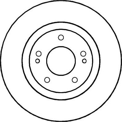 NPS M330I44 - Гальмівний диск autocars.com.ua