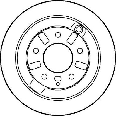 NATIONAL NBD676 - Гальмівний диск autocars.com.ua