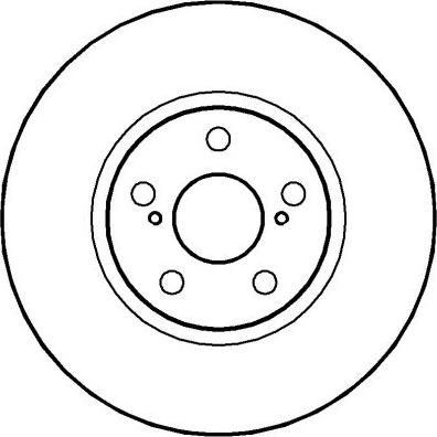 NATIONAL NBD749 - Гальмівний диск autocars.com.ua