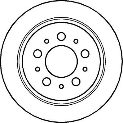 National NBD767 - Гальмівний диск autocars.com.ua