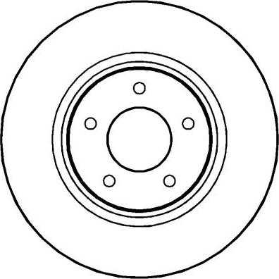 NATIONAL NBD771 - Гальмівний диск autocars.com.ua