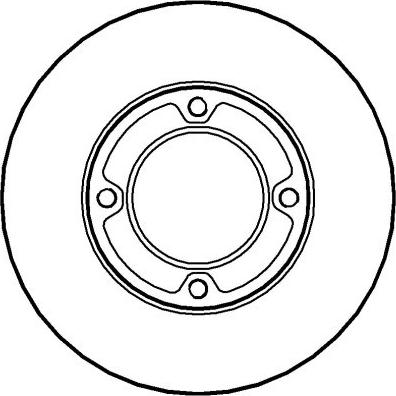 National NBD795 - Гальмівний диск autocars.com.ua