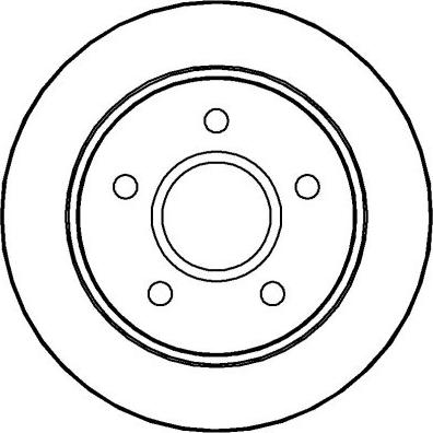 Comline ADC1216 - Гальмівний диск autocars.com.ua