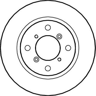 National NBD829 - Гальмівний диск autocars.com.ua