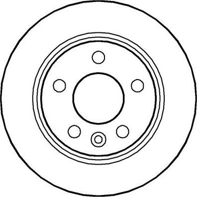 NATIONAL NBD858 - Гальмівний диск autocars.com.ua