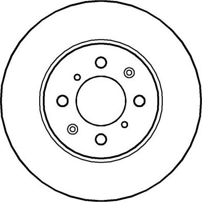 National NBD867 - Гальмівний диск autocars.com.ua