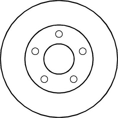 Triscan 8120 24131C - Тормозной диск avtokuzovplus.com.ua