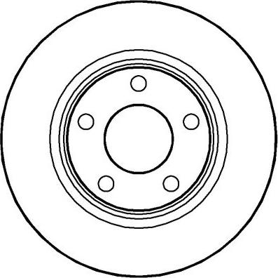 National NBD910 - Гальмівний диск autocars.com.ua