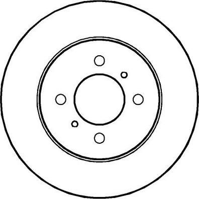 Optimal BS-8656 - Тормозной диск avtokuzovplus.com.ua