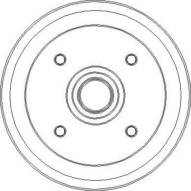 National NDR296 - Тормозной барабан avtokuzovplus.com.ua
