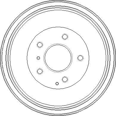 National NDR308 - Гальмівний барабан autocars.com.ua