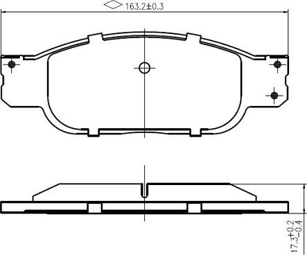 National NP2967 - Гальмівні колодки, дискові гальма autocars.com.ua