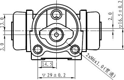 NATIONAL NWC5011 - Колесный тормозной цилиндр avtokuzovplus.com.ua