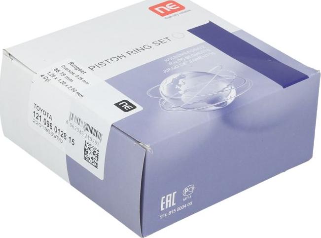 NE 121096012815 - Комплект поршневих кілець autocars.com.ua