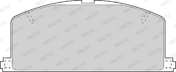 Necto FD6200A - Гальмівні колодки, дискові гальма autocars.com.ua