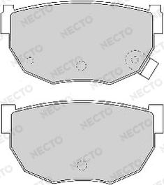 Advics SS551-S - Тормозные колодки, дисковые, комплект avtokuzovplus.com.ua