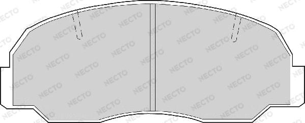 Necto FD6353A - Гальмівні колодки, дискові гальма autocars.com.ua