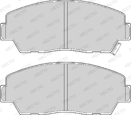 Necto FD6456A - Гальмівні колодки, дискові гальма autocars.com.ua