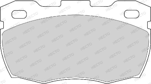 Necto FD6585A - Гальмівні колодки, дискові гальма autocars.com.ua