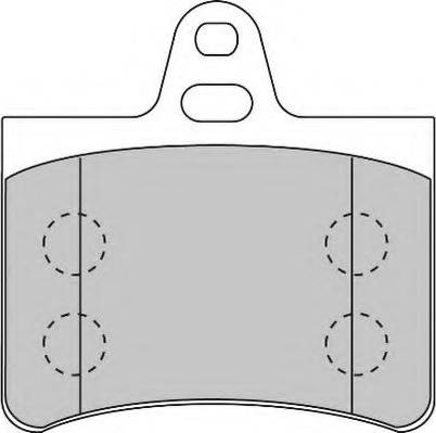 Necto FD6877N - Тормозные колодки, дисковые, комплект autodnr.net