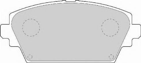 Necto FD7039N - Тормозные колодки, дисковые, комплект autodnr.net