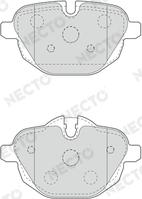 Necto FD7521A - Гальмівні колодки, дискові гальма autocars.com.ua