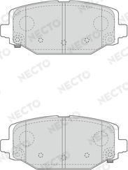 Necto FD7650A - Гальмівні колодки, дискові гальма autocars.com.ua