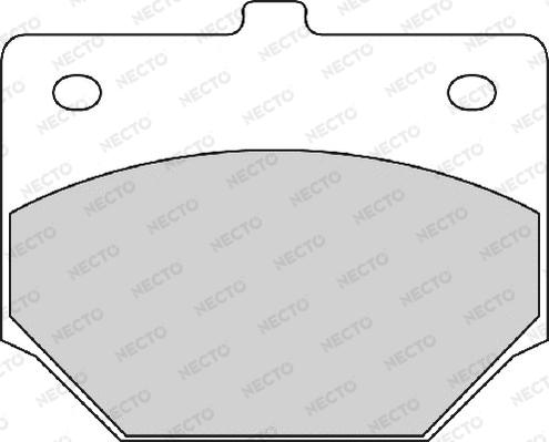 Necto FD879A - Гальмівні колодки, дискові гальма autocars.com.ua