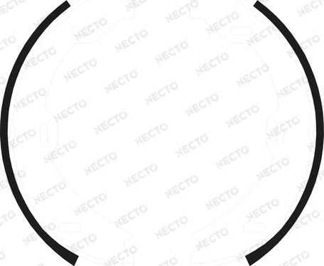 Necto N1695 - Комплект гальм, ручник, парковка autocars.com.ua