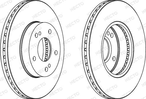 Necto WN1002 - Тормозной диск autodnr.net