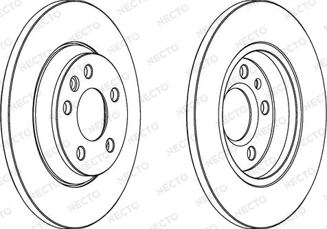 Febi Bilstein 23564 - Гальмівний диск autocars.com.ua