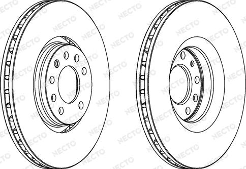 Metzger 24893 - Гальмівний диск autocars.com.ua