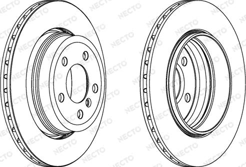 Necto WN1307 - Тормозной диск autodnr.net