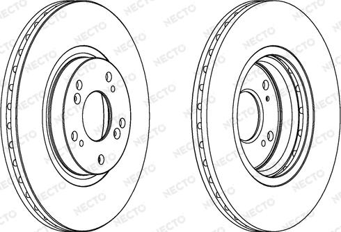 Necto WN1379 - Гальмівний диск autocars.com.ua