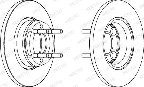 Breco BS 7228 - Гальмівний диск autocars.com.ua